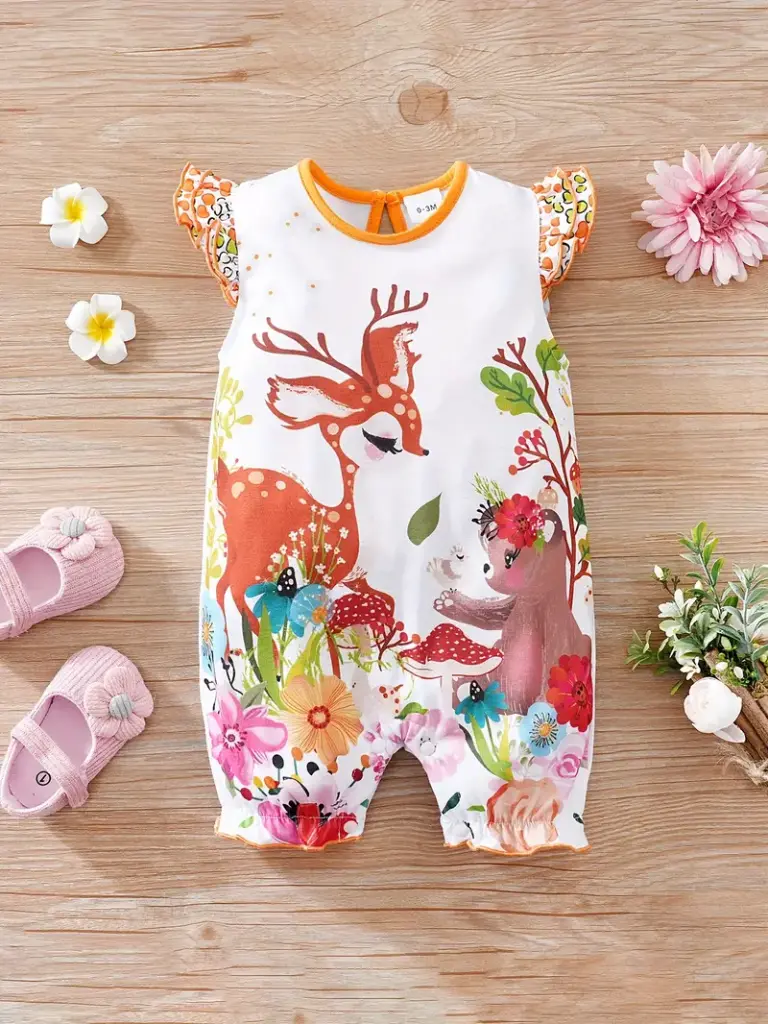 Noam - Flower and animal monkey