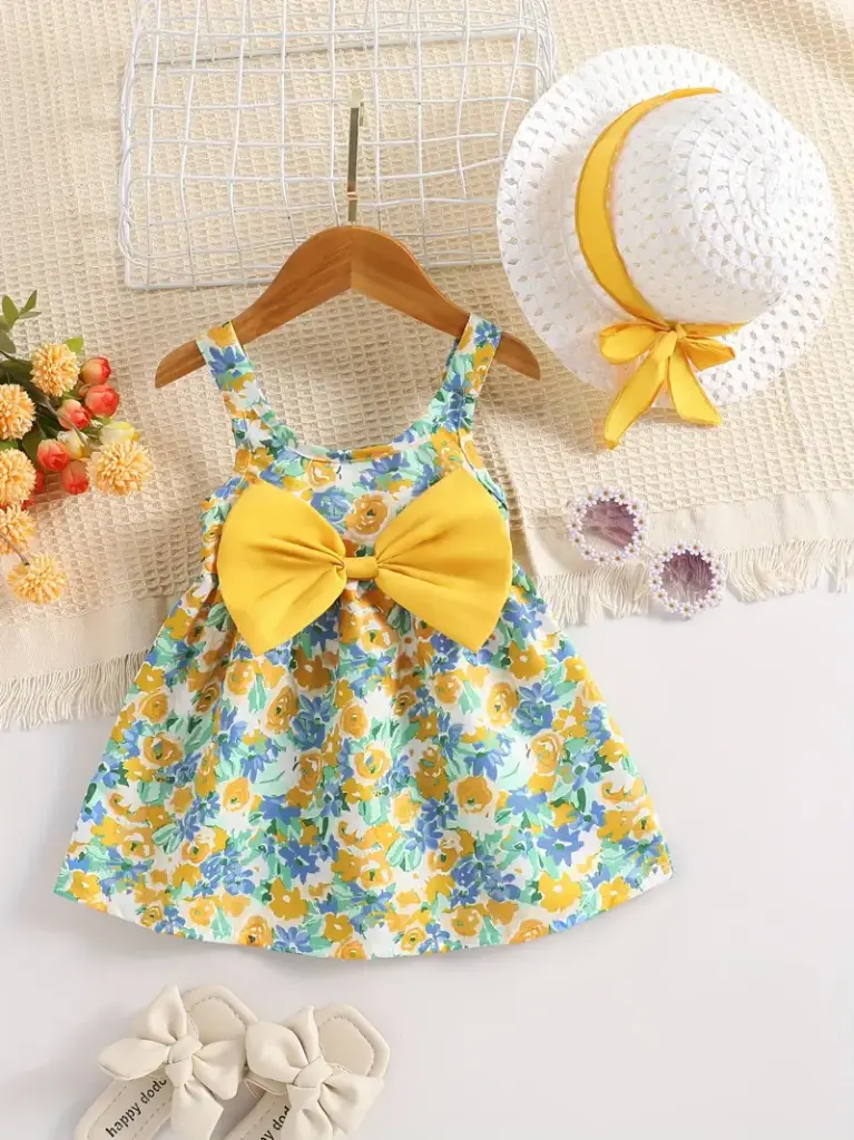 Vestido Miss Lina - Amarillo